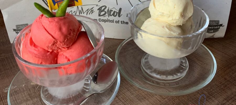 sili ice cream in bicol