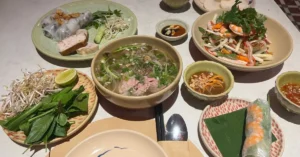 Vietnamese food in Ho Chi Minh
