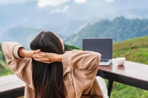 work while traveling