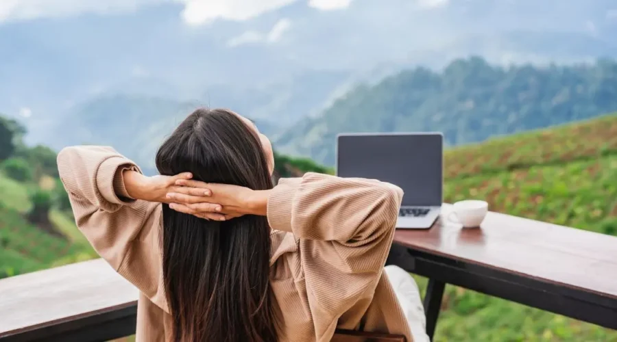 work while traveling